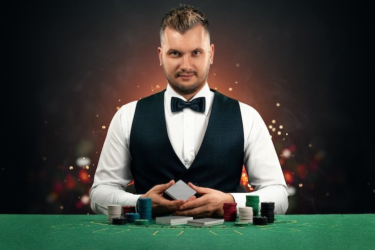 HD multi-camera setup streaming European Roulette at bandarjayatoto